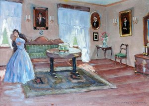 Bronisława RYCHTER-JANOWSKA (1868-1953), Scena intymna