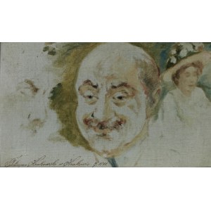 Malarz nieokreślony, XIX /XX w., Portret mężczyzny, 1911