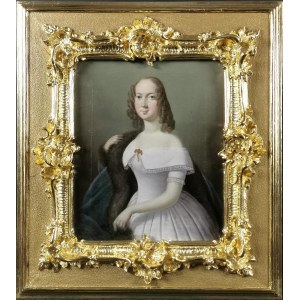 Malarz nieokreślony, XVIII / XIX w., Portret Franciszki Krasińskiej