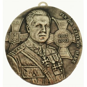 Tadeusz TCHÓRZEWSKI (ur. 1956), Medalion: „ Płk dr Czesław Hake”