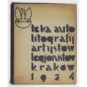 TEKA autolitografij artystów legjonistów. Kompletna teka z 15 litografiami. Kraków 1934