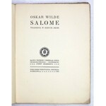 WILDE Oscar - Salome. Ilustracje A. Beardsley'a. Pierwsze polskie wydanie