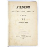 ATENEUM, T. 47: 1887, t. 3. s. [2], II, 577, [1], tabl. 1