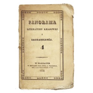 PANORAMA, [Z.] 4. s. 96. oprawa oryginalna broszurowa