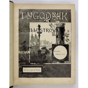 TYGODNIK Illustrowany, R. 54, półrocze 1, nr 1 (og. zb. nr 2.773)-26 (og. zb. nr 2.798): 4 I 1913-28 VI 1913. s. 8, 518, [2]