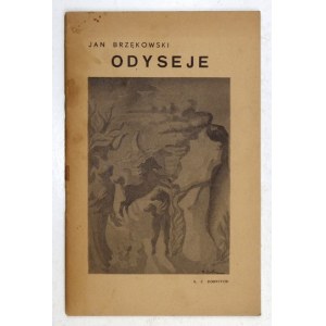 BRZĘKOWSKI Jan - Odyseje. Poezje. Paryż 1948. Dedykacja autora