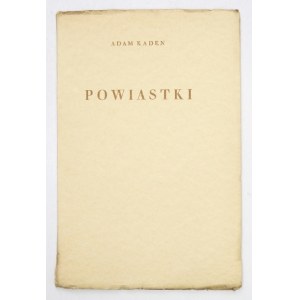 KADEN Adam - Powiastki. Kraków 1928. Księgarnia S. A. Krzyżanowski. 16d, s. 53. broszura