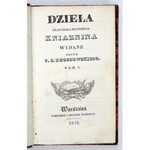 KNIAŹNIN Franciszek Dyonizy - Dzieła ... wydane przez F. S. Dmochowskiego. T. 1, 3-7. Warszawa 1828-1829. Nakł. wydawcy