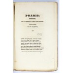 [MICKIEWICZ Adam]. La Brise du Nord. Z przekładami wierszy Mickiewicza na angielski. 1839