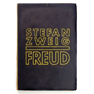 ZWEIG Stefan - Freud. Wyd. II. Warszawa 1936. Wyd. J. Przeworskiego. 16d, s. 217, [2]. broszura