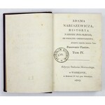 NARUSZEWICZ Adam – Historya narodu polskiego. T. 4. s. [6], 466