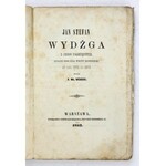 WYDŻGA Jan Stefan - Jan Stefan Wydżga i jego pamiętnik spisany pod czas [!] wojny szwedzkiej od roku 1655 do 1660. Wyd