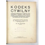 DBAŁOWSKI W., PRZEWORSKI J. - Kodeks cywilny. Warszawa 1927