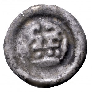 Zakon Krzyżacki, brakteat korona o prostej podstawie, 1280-1300