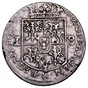 Jan II Kazimierz, ort 1655 IT, Kraków