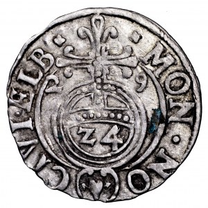 Gustaw Adolf, półtorak 1629, Elbląg - bardzo ładny