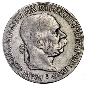 Austria, 5 koron 1900