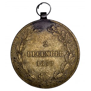 Austria, medal wojenny (Kriegsmedaille) 1873 - ładny