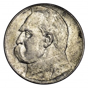 II Rzeczpospolita, 10 złotych 1934, Piłsudski - urzędowy