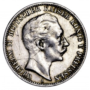 Niemcy, Prusy, 3 marki 1910 A