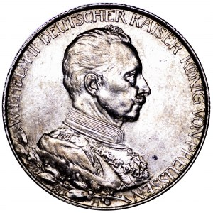 Niemcy, Prusy, 2 marki 1913 A, mundur - piękne
