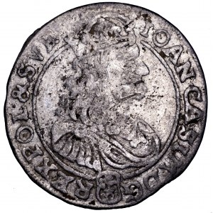 Jan II Kazmierz, szóstak 1667 TLB