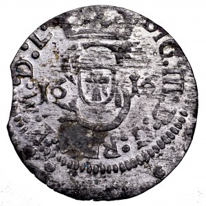Zygmunt III Waza, szeląg 1616, Wilno - piękny