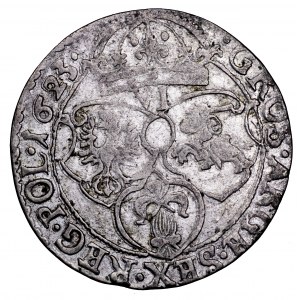 Zygmunt III Waza, szóstak 1623, Kraków - SIGISMVN, rzadszy