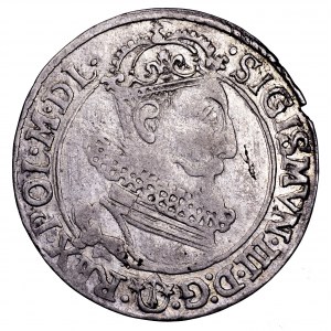 Zygmunt III Waza, szóstak 1623, Kraków - SIGISMVN, 16.23, rzadszy