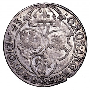 Zygmunt III Waza, szóstak 1623, Kraków - SIGISMVN, 16.23, rzadszy