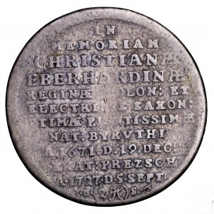 August II Mocny, Dwugrosz pamiątkowy 1727 IGS, Drezno - Cyprys