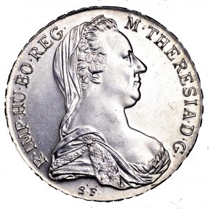 Austria, Maria Teresa, talar 1780 - nowe bicie