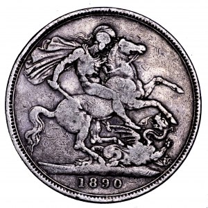 Wielka Brytania, Wiktoria, korona 1890