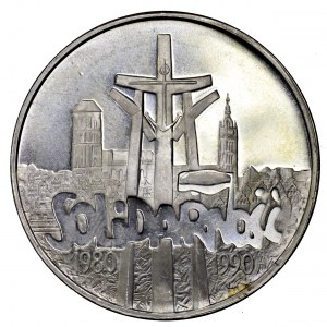 III RP, 100000 zł 1990, Solidarność - typ A