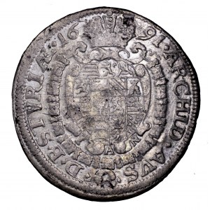 Austria, Leopold I, 6 krajcarów 1691