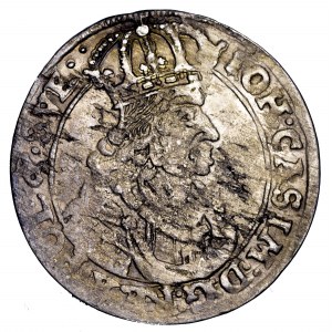 Jan II Kazimierz, szóstak 1661 TT