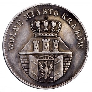 Wolne Miasto Kraków, 1 złoty 1835 - ładne