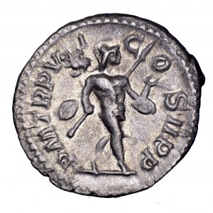Cesarstwo Rzymskie, Aleksander Sewer, denar 228 n.e., Rzym, Mars