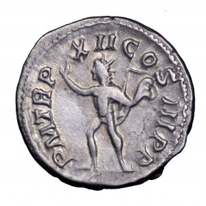 Cesarstwo Rzymskie, Aleksander Sewer, denar 235 n.e., Sol