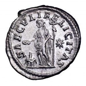 Cesarstwo Rzymskie, Julia Maesa, denar 220-222 n.e., Felicitas
