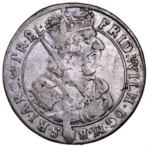 Niemcy, Prusy, ort 1684 HS - ładny
