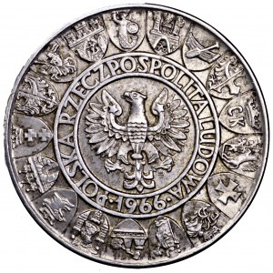 PRL, 100 złotych 1966, Mieszko i Dąbrówka - piękne