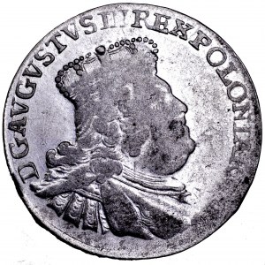 August III Sas, szóstak 1756 EC - ładny