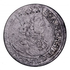 Jan II Kazimierz, szóstak 1661 GBA, Lwów