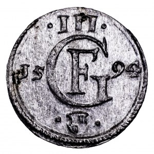 Prusy Książęce, Jerzy Fryderyk, trzeciak 1594, Królewiec