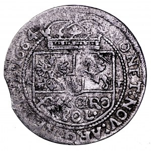 Jan II Kazimierz, tymf 1664 AT - ładny
