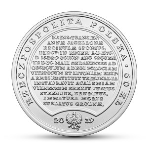 III RP, Skarby Stanisława Augusta, 50 złotych 2019 - Stefan Batory