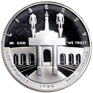 Stany Zjednoczone, dolar 1984 S, Olimpiada