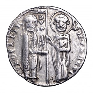 Włochy, Wenecja, grosz XIII-XIV w.