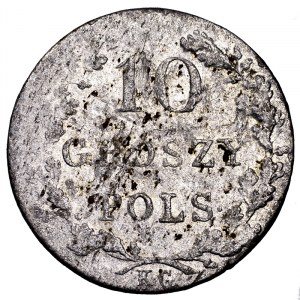 Powstanie Listopadowe, 10 groszy 1831 KG